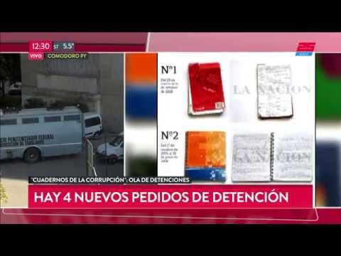 Cuadernos de la corrupción: Ola de detenciones