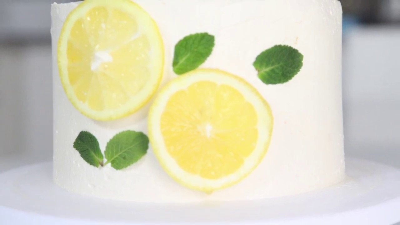 Layer cake au citron