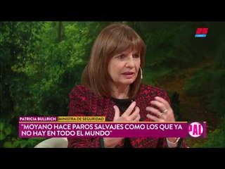 Bullrich: "Grupos intentaron saqueos en supermercados"