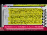 Cuadernos de la corrupción: 11 detenidos y 34 allanamientos