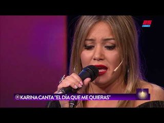 La Princesita Karina cantó "El día que me quieras" en TLP