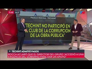 Corrupción: Techint admitió pagos