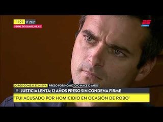 Justicia lenta: 12 años preso sin condena firme