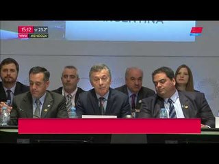 Habló Macri en reunión del G20: "Hay avances que permiten ilusionarnos"