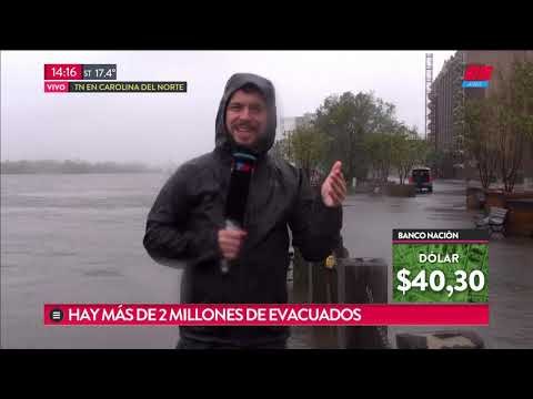 Más de 2 millones de evacuados por el huracán Florence