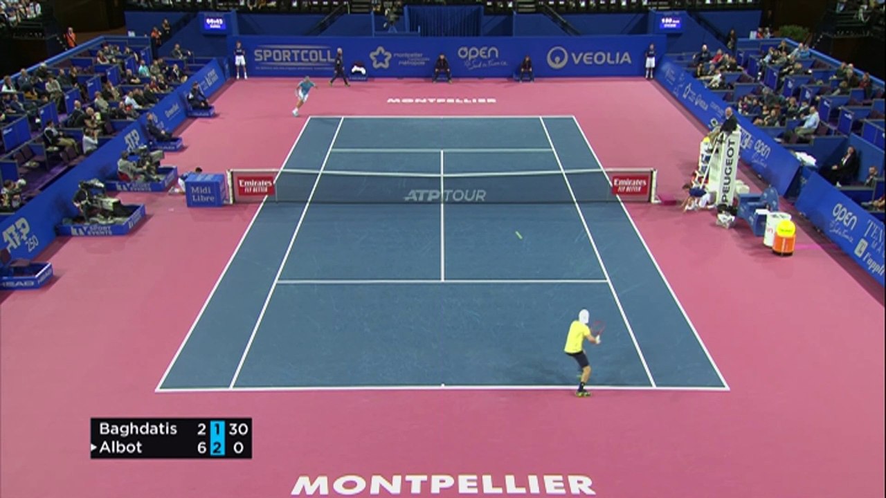 OSDF19 - Quarts de finale - Highlights - Baghdatis vs Albot