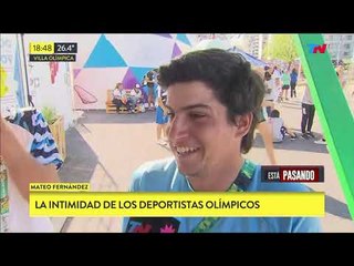 La intimidad de los deportistas olímpicos
