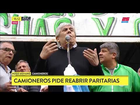 Camioneros pide reabrir las paritarias