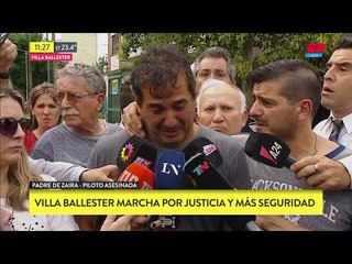 Crimen de Zaira: habló el padre