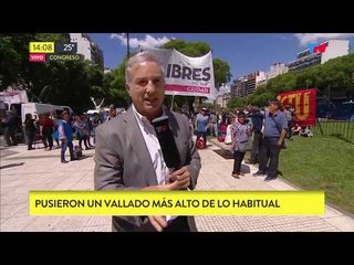 Así está el Congreso mientras se vota el presupuesto en el Senado