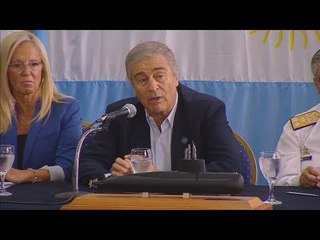 Oscar Aguad: "No tenemos medios para extraer al submarino"