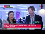 G20: habló el diplomático canadiense asaltado en Puerto Madero
