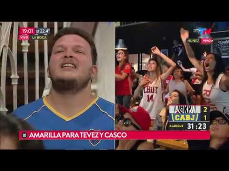 #Megafinal: Así se vivieron en Buenos Aires los últimos minutos de River-Boca
