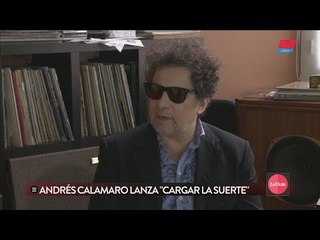 Andrés Calamaro lanza "cargar la suerte"