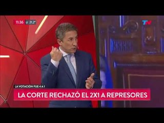 La Corte rechazó el 2x1 a represores