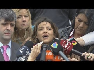 Habló Calu Rivero tras la audiencia fallida con Juan Darthés