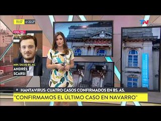 4 casos confirmados de Hantavirus en Buenos Aires