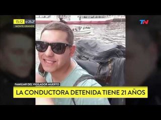 Se cruzó de carril, atropelló a 3 guardias de seguridad y mató a uno