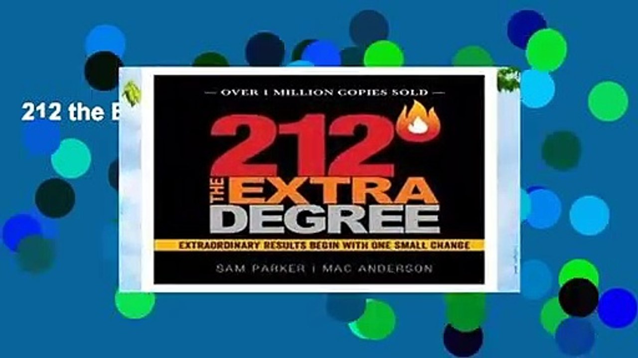 212 the Extra Degree