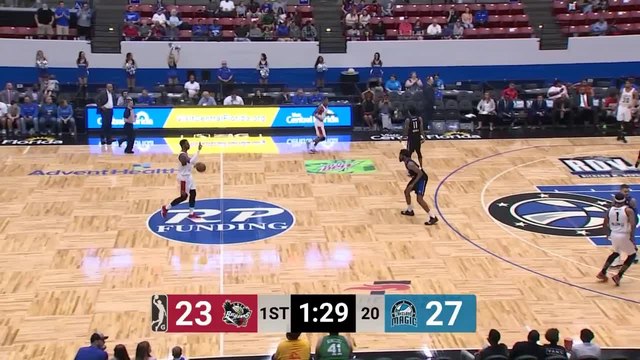 Gabe York sets up the nice finish