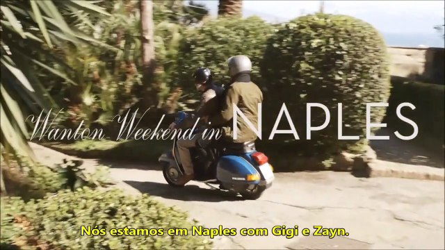 Gigi Hadid e Zayn nos bastidores do ensaio para Vogue [LEGENDADO PT/BR]