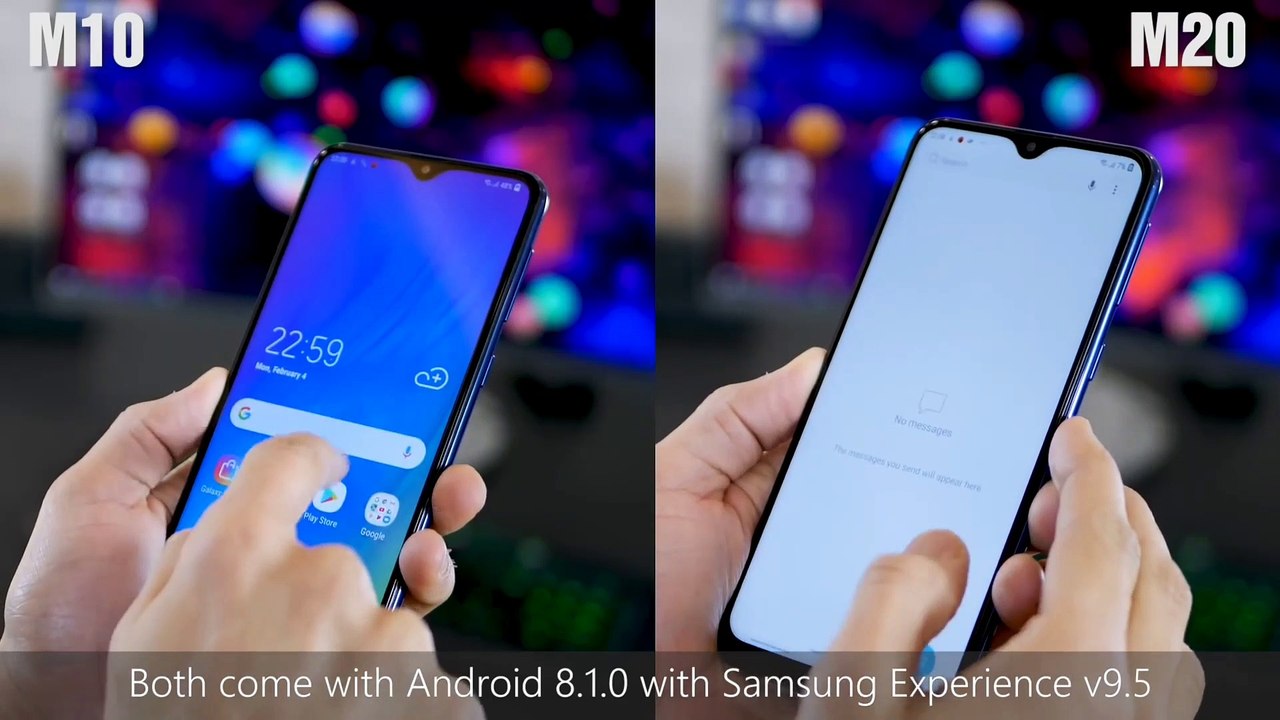 Samsung Galaxy M20 vs M10 Comparison & Review