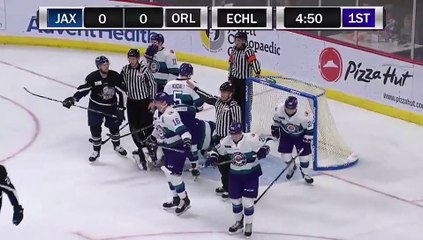 ECHL Jacksonville Icemen 1 at Orlando Solar Bears 2