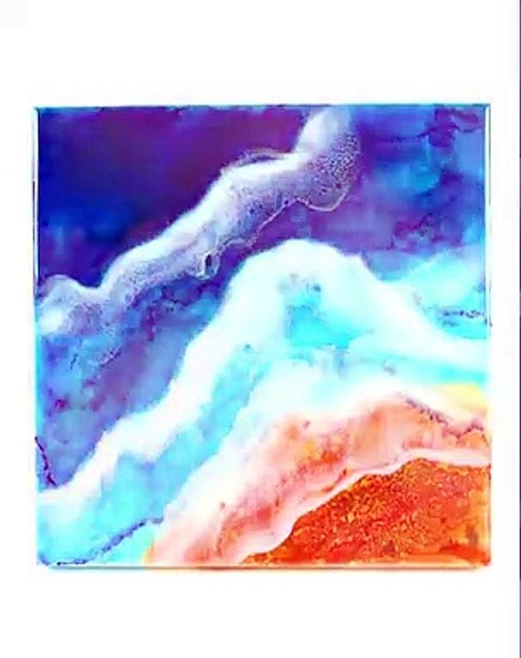 Beach Resin Art classes in Melbourne - Art Tree Creations