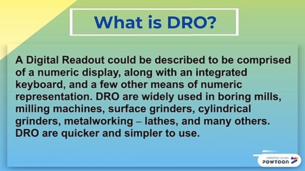 Word Class Digital Readout System from Electronica
