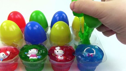 Slime Dolu Sürpriz Yumurtalar Hello Kitty Oyuncakları