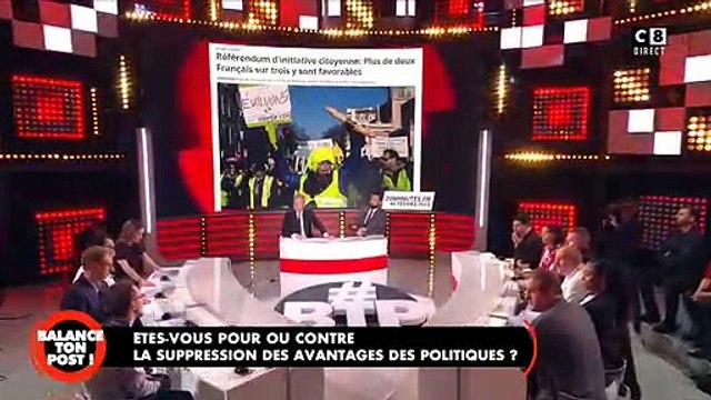 Le Ministre de l'Ecologie, François de Rugy invité de Cyril Hanouna et de Balance ton Post