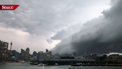 Avustralya'da korkutan görüntü