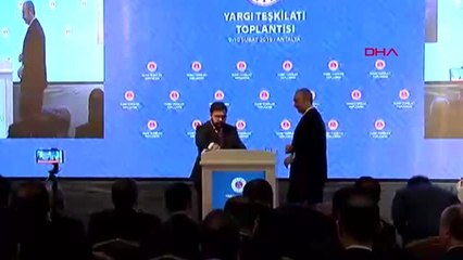 Antalya - Adalet Bakanı Abdulhamit Gül, Yargı Teşkilatı Toplantısında Konuştu-1