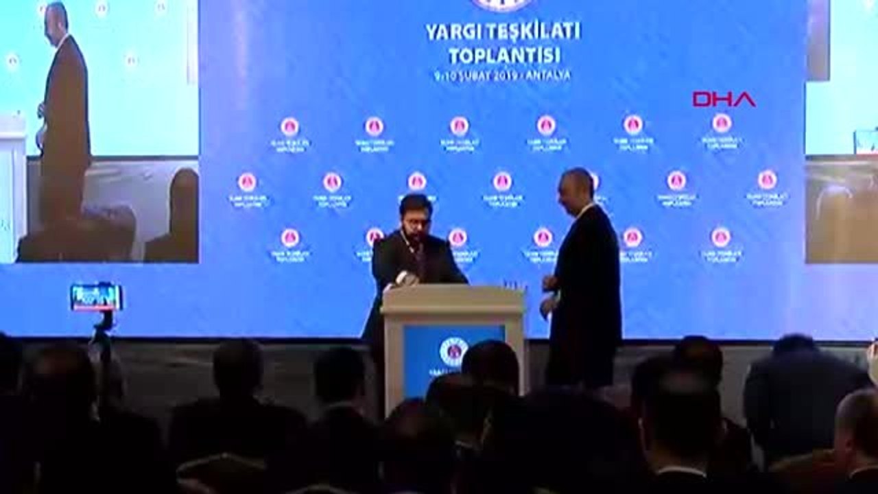 Antalya - Adalet Bakanı Abdulhamit Gül, Yargı Teşkilatı Toplantısında Konuştu-1