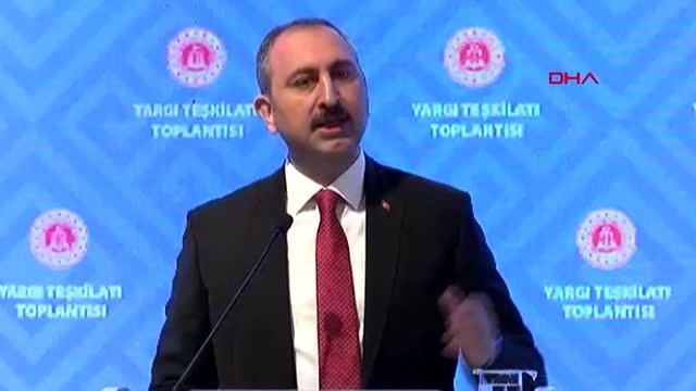 Antalya - Adalet Bakanı Abdulhamit Gül, Yargı Teşkilatı Toplantısında Konuştu-2