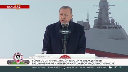 Başkan Erdoğan, Tuzla'da konuşuyor