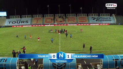 Victoire d' Avranches 1 à 0 face à Tours