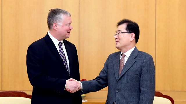 정의용·비건 50분 면담... 북·미 실무협상 결과 공유 / YTN
