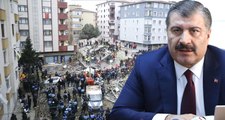 Son Dakika! Sağlık Bakanı Fahrettin Koca: Kartal'da Çöken Binada Ölü Sayısı 17'ye Yükseldi