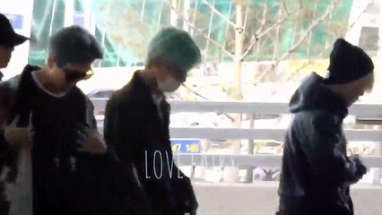 190209 ICN 출국 - 비니 넘 귀여워 - JIMIN BTS 지민 방탄소년단