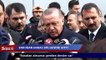 Erdoğan enkaz bölgesine gitti:  Alacağımız çok ders var