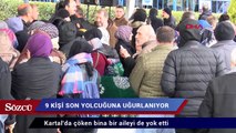 Kartal’daki çöken bina Alemdar ailesini yıktı