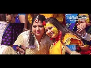 Surbhi Tiwari 's haldi and sangeet ceremony