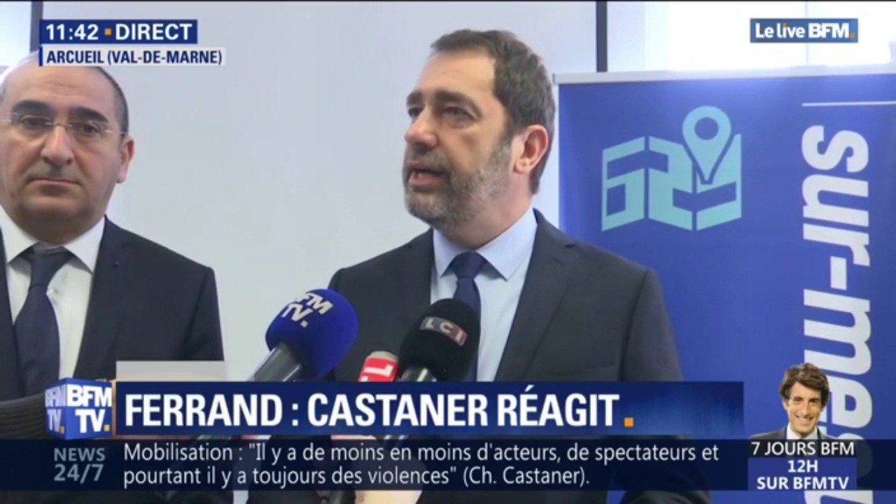"Peut être qu'il est temps d'arrêter la violence." Christophe Castaner réagit à l'incendie volontaire au domicile de Richard Ferrand