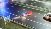 Drink-driver travels wrong way down motorway