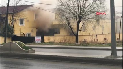 Kablo Hırsızları Eski Fabrikada Yangın Çıkardı