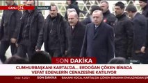 Başkan Erdoğan, Kartal'da cenaze namazına katıldı