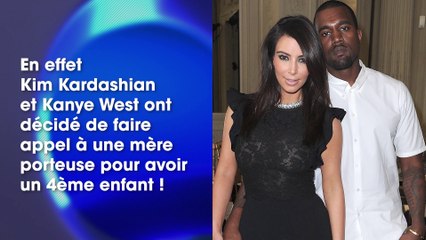 Kim Kardashian : "stressée", ses confidences sur son 4ème enfant à venir