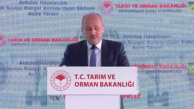 Bakan Turhan: 'Ülkemiz havacılık faaliyetleri açısından oldukça avantajlı bir konumda' - ANTALYA