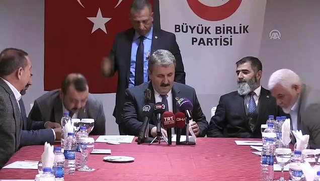 BBP Genel Başkanı Destici: 'İttifaka bir mecburiyetimiz yok' - AFYONKARAHİSAR